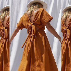 Free People Sorrento Midi Dress